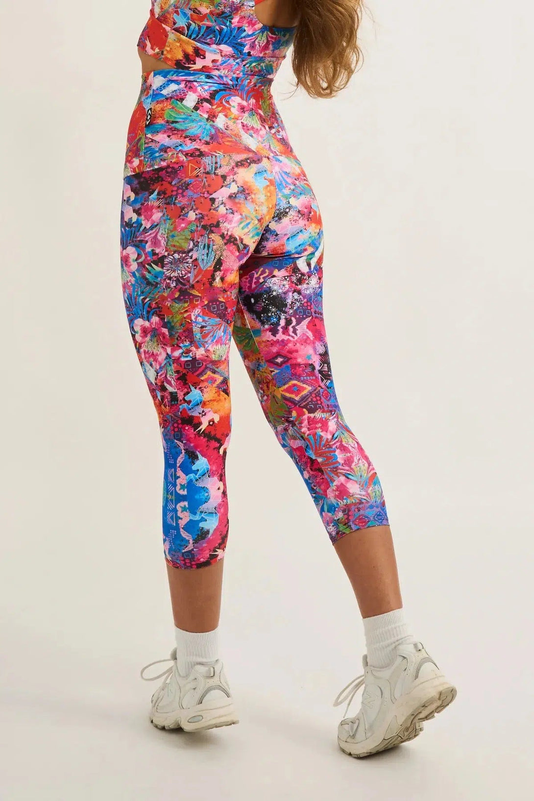 Performance Extra High Waisted Capri Leggings - Believe The Hype-Activewear-Exoticathletica