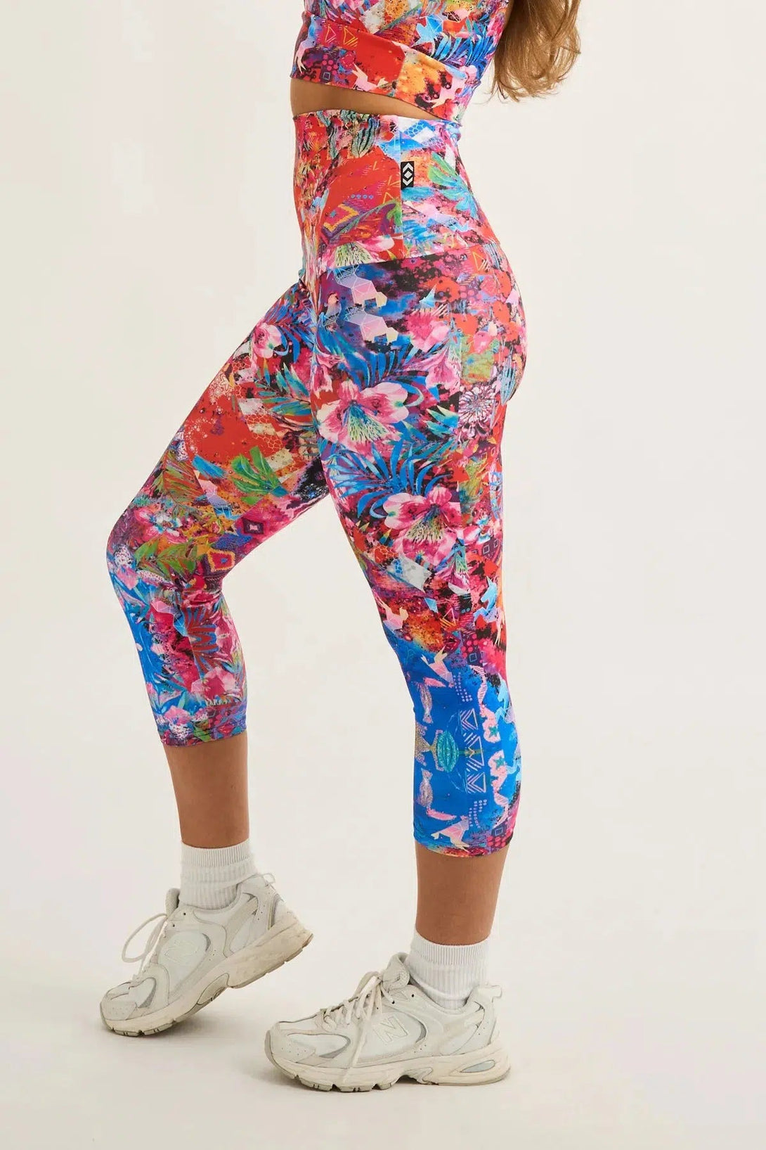 Performance Extra High Waisted Capri Leggings - Believe The Hype-Activewear-Exoticathletica