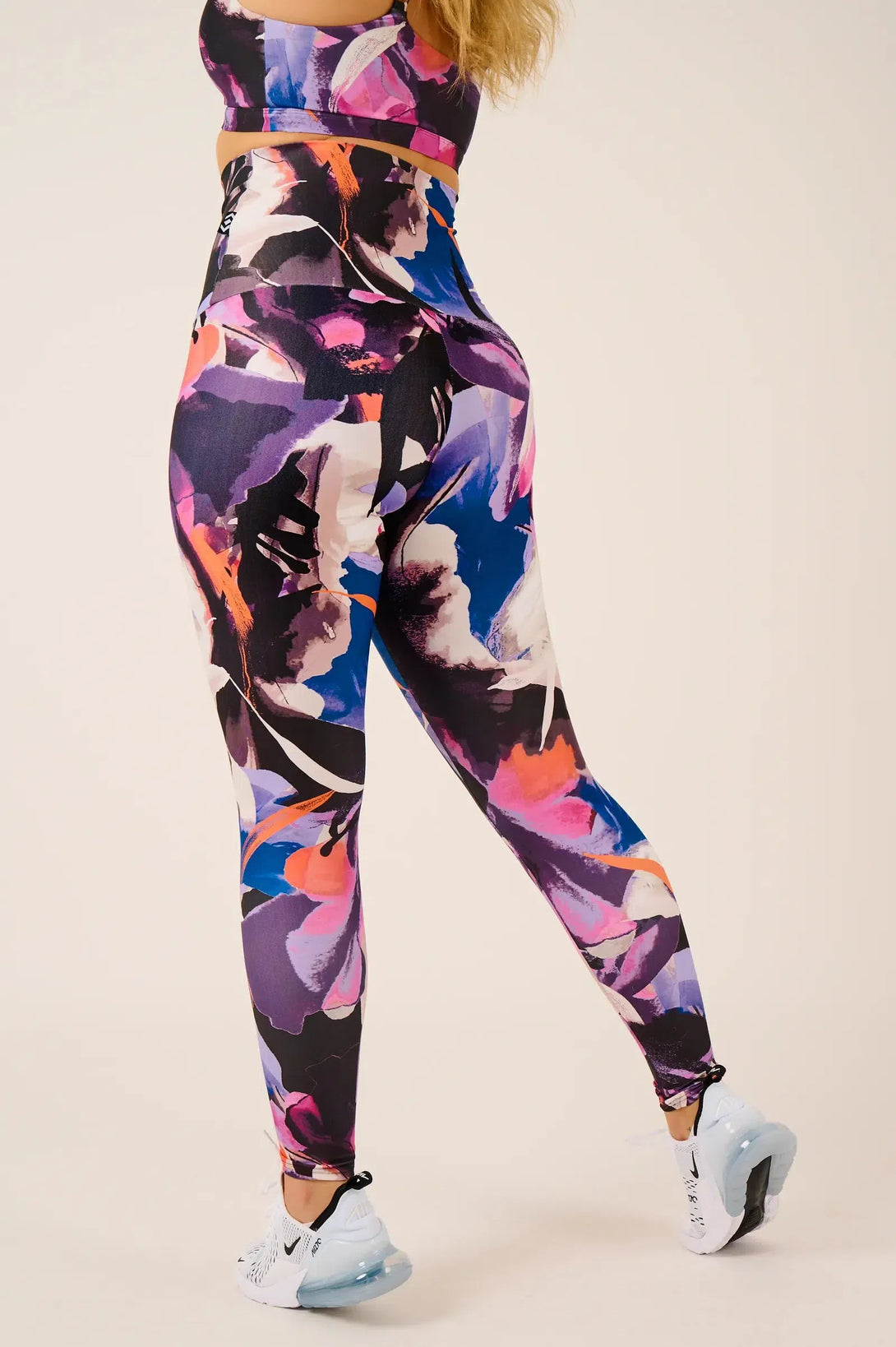 Performance Extra High Waisted Legging - Calypso Nights-Activewear-Exoticathletica