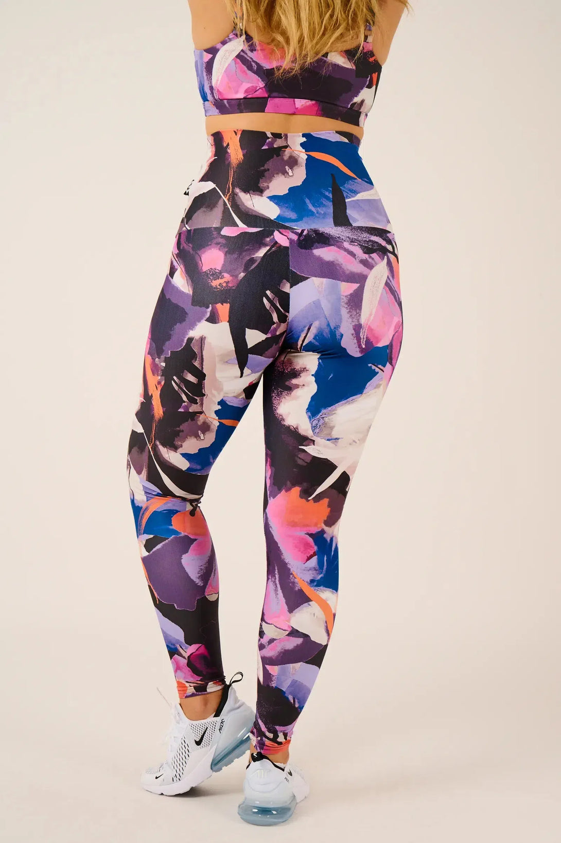 Performance Extra High Waisted Legging - Calypso Nights-Activewear-Exoticathletica