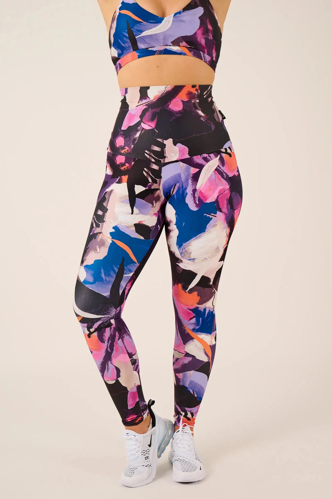 Performance Extra High Waisted Legging - Calypso Nights-Activewear-Exoticathletica