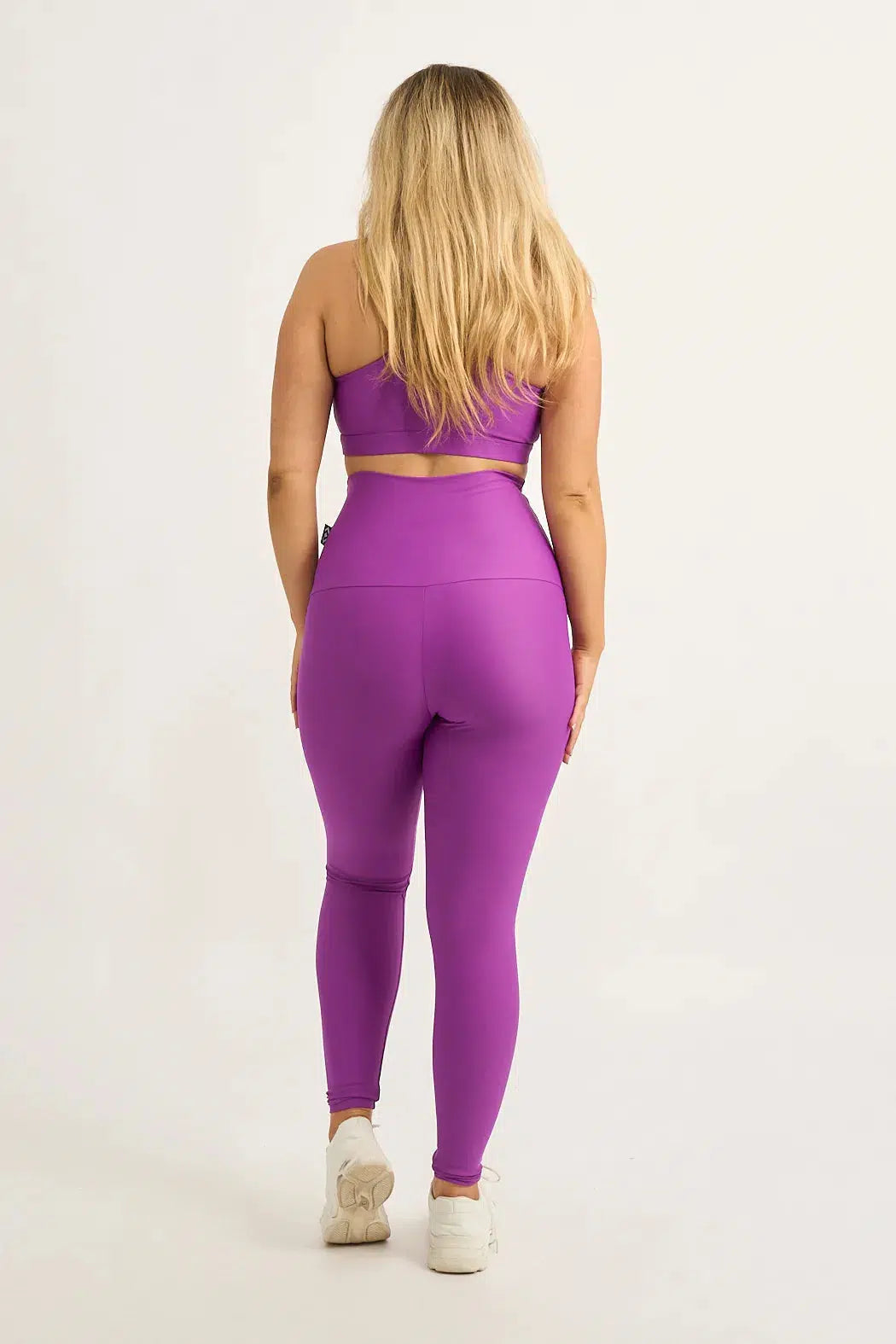 Performance Extra High Waisted Leggings - Purple-Activewear-Exoticathletica