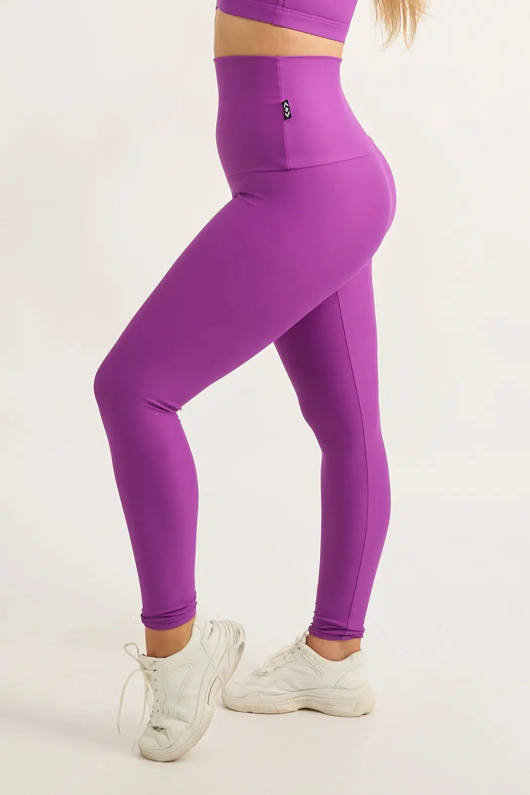 Performance Extra High Waisted Leggings - Purple-Activewear-Exoticathletica