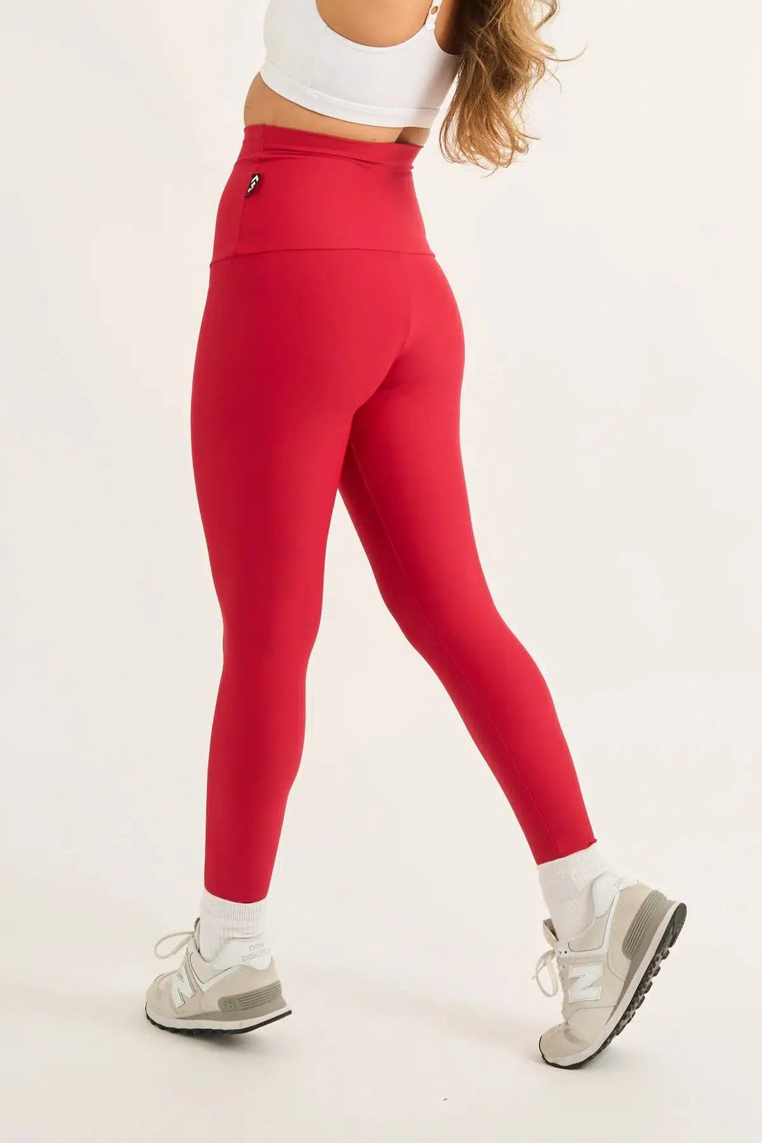 Performance Extra High Waisted Leggings - Red-Activewear-Exoticathletica