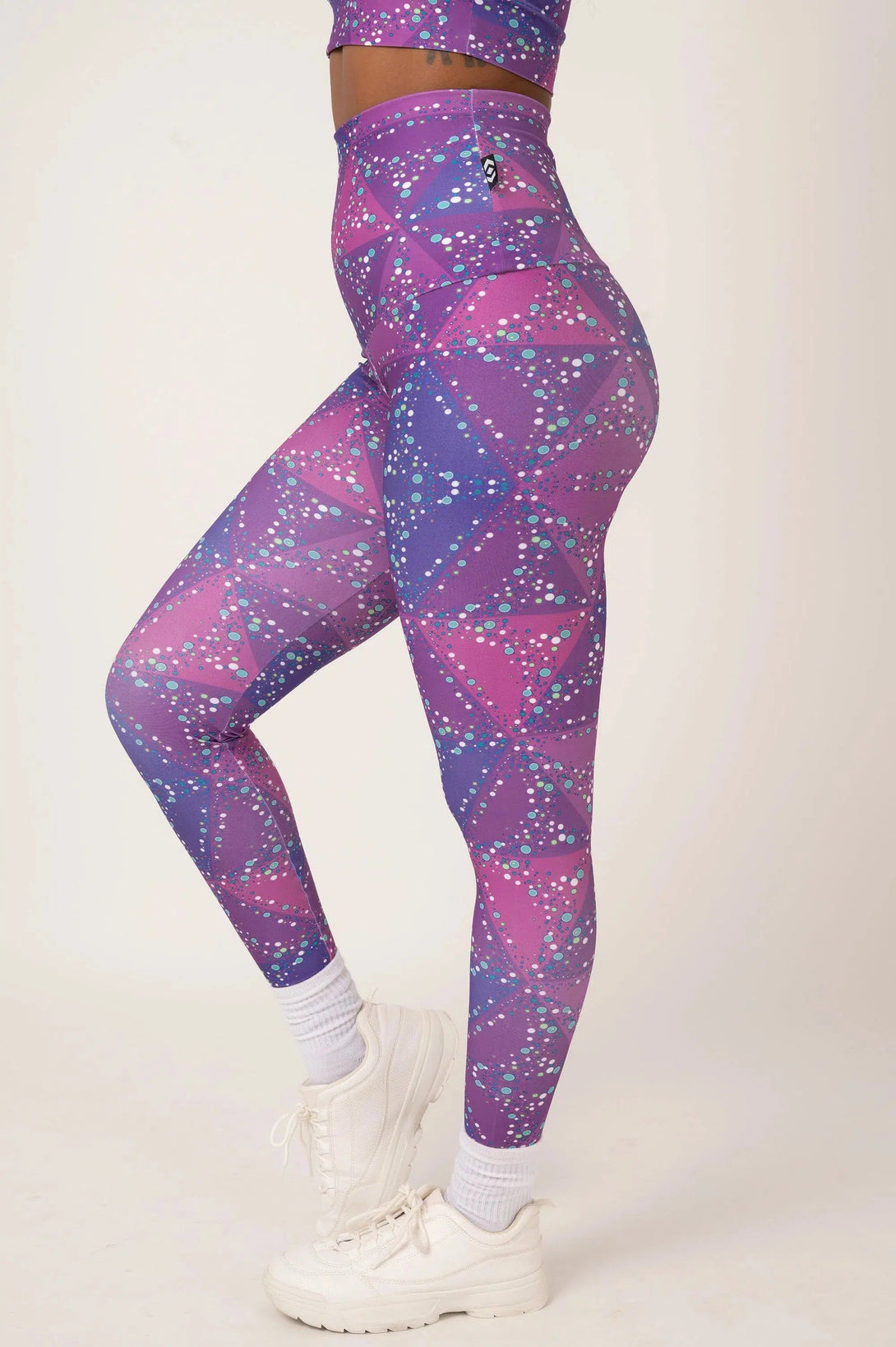 Performance Extra High Waisted Leggings - Trance Purple-Activewear-Exoticathletica