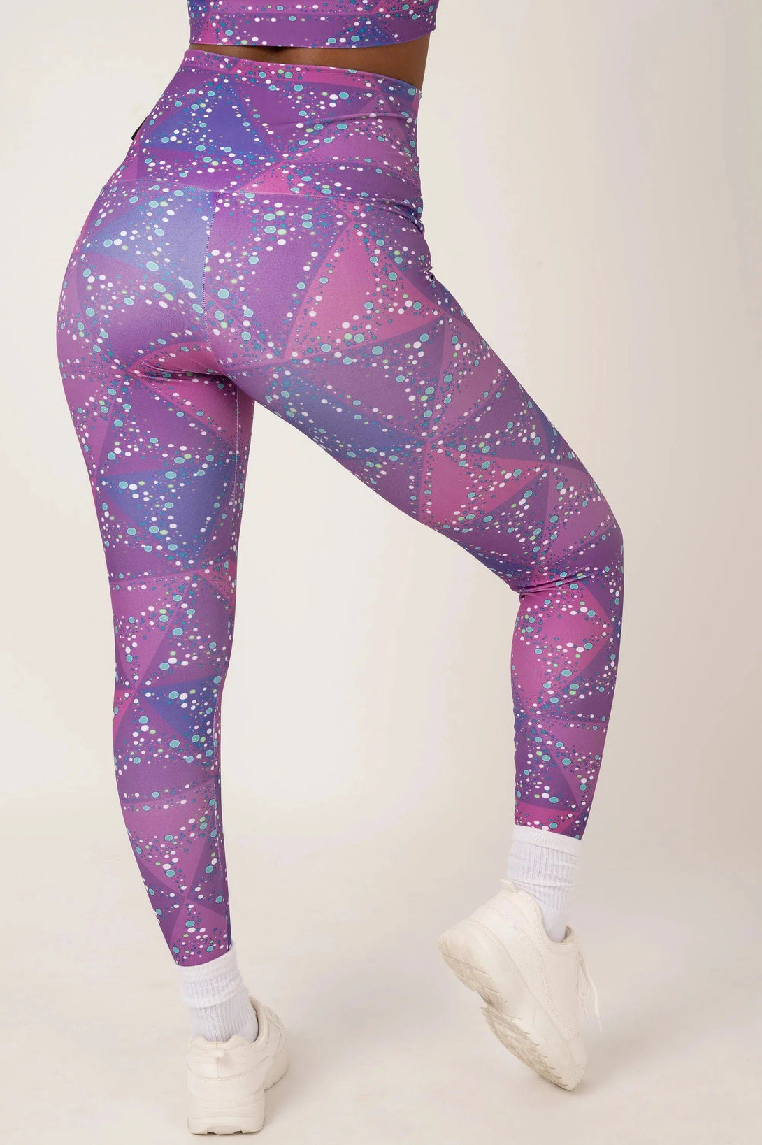 Performance Extra High Waisted Leggings - Trance Purple-Activewear-Exoticathletica