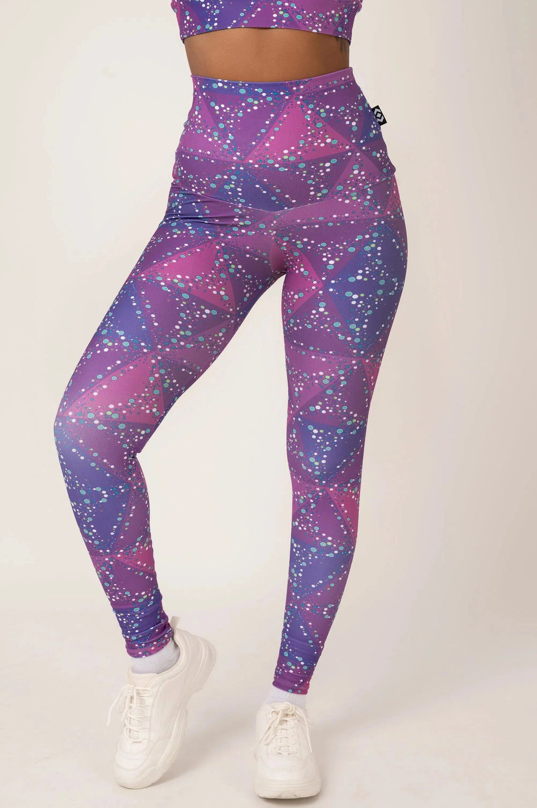 Performance Extra High Waisted Leggings - Trance Purple-Activewear-Exoticathletica