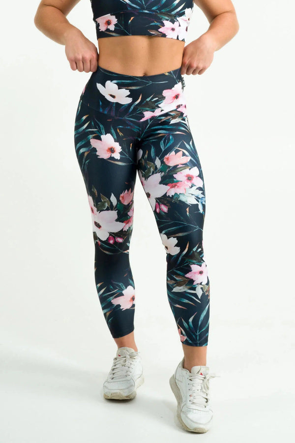 Performance High Waisted 7/8 Leggings - Exotic At Heart-Activewear-Exoticathletica