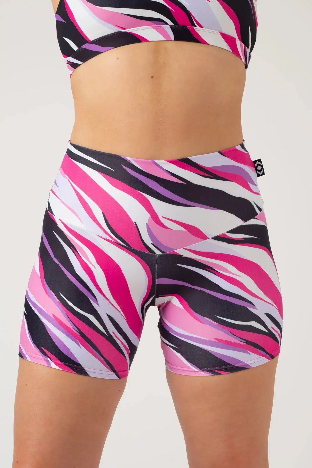 Performance High Waisted Booty Shorts - Catwalk-Activewear-Exoticathletica