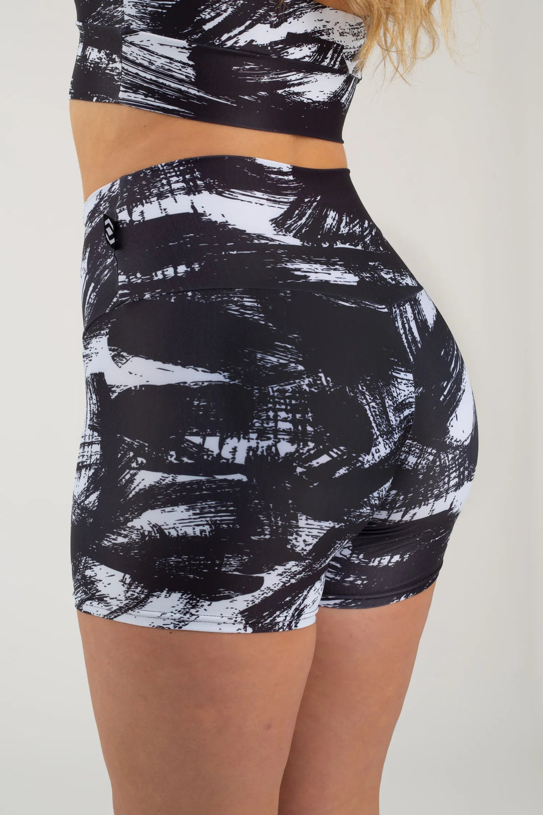 Performance High Waisted Booty Shorts - Destruction-Activewear-Exoticathletica