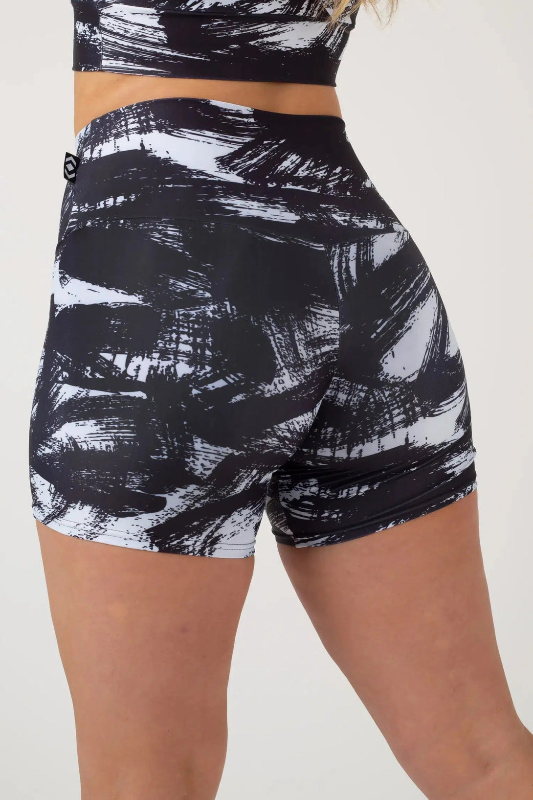 Performance High Waisted Booty Shorts - Destruction-Activewear-Exoticathletica