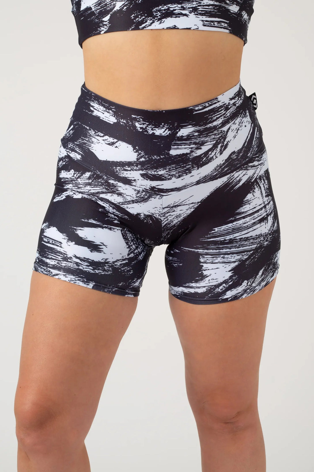 Performance High Waisted Booty Shorts - Destruction-Activewear-Exoticathletica