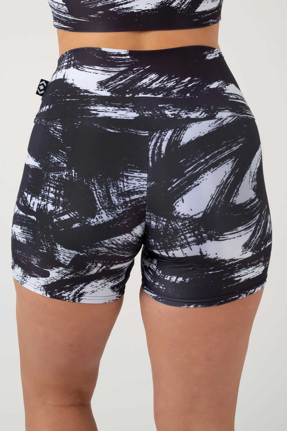 Performance High Waisted Booty Shorts - Destruction-Activewear-Exoticathletica