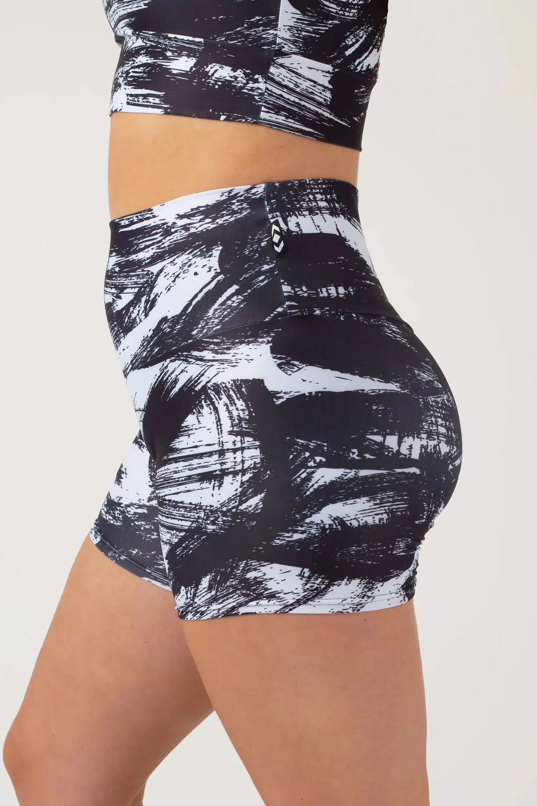 Performance High Waisted Booty Shorts - Destruction-Activewear-Exoticathletica