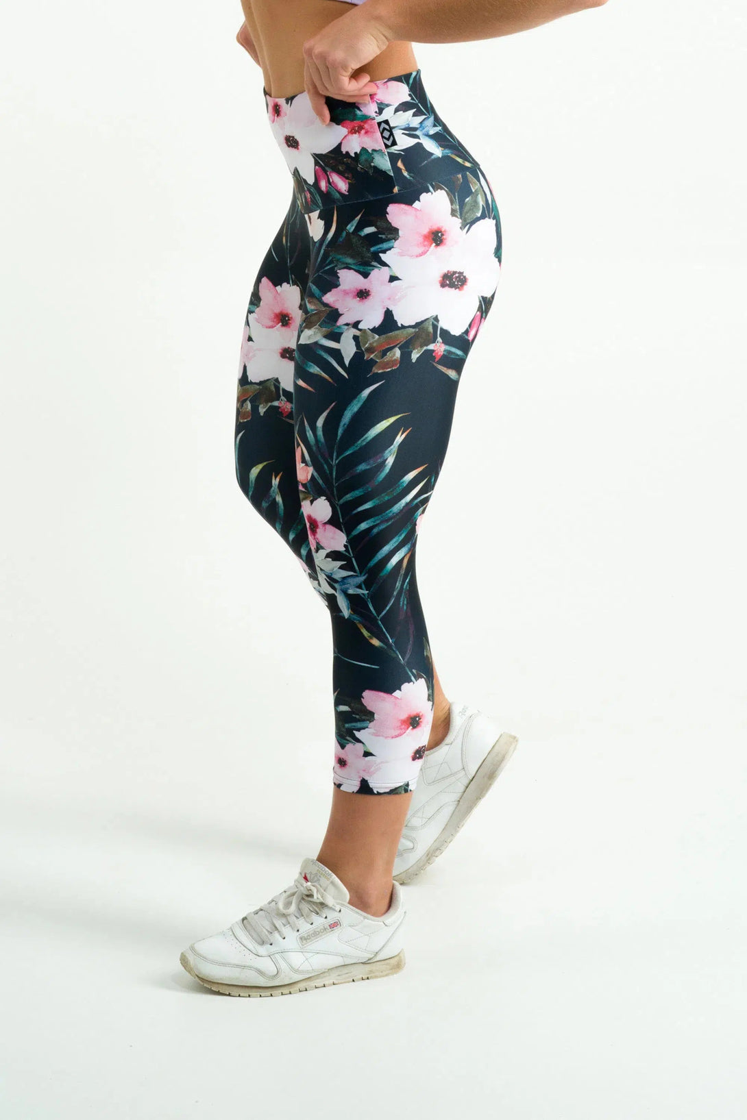 Performance High Waisted Capri Leggings - Exotic At Heart-Activewear-Exoticathletica