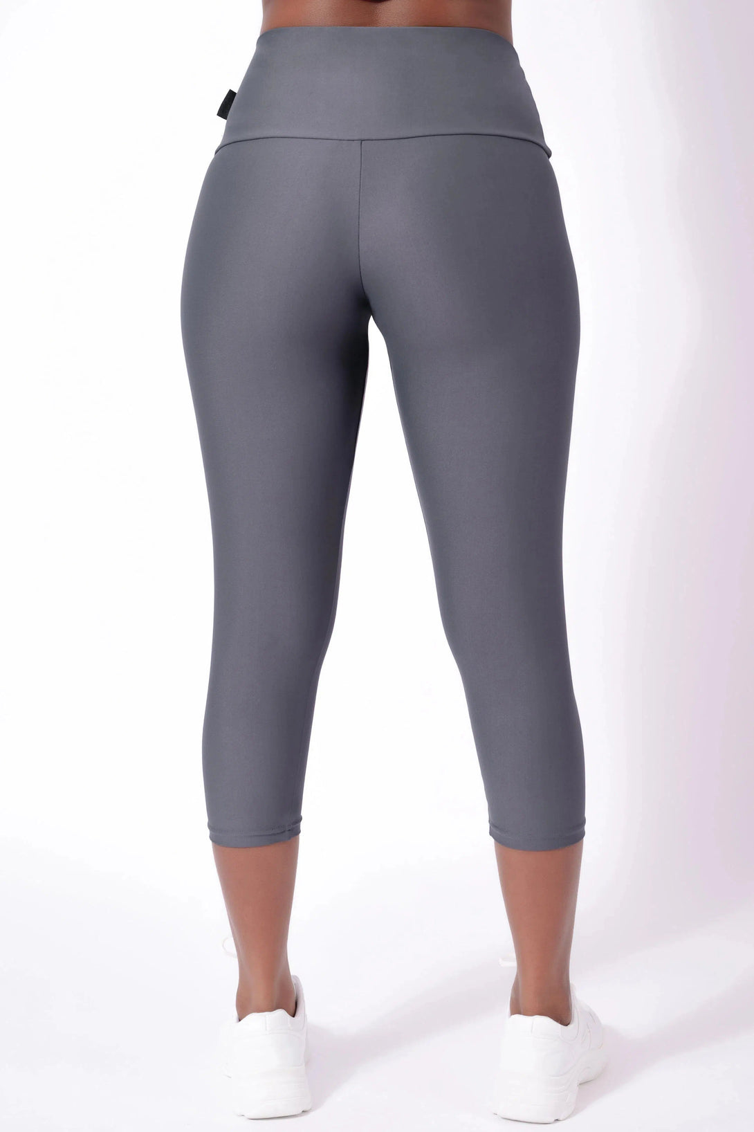 Performance High Waisted Capri Leggings - Mama Shark-Activewear-Exoticathletica