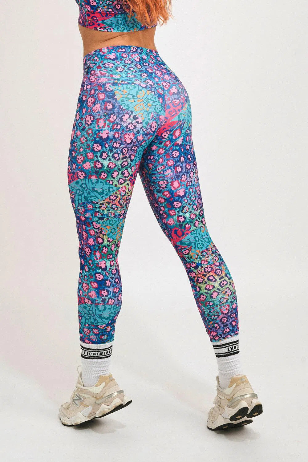 Performance High Waisted Leggings - Plant One On Me-Activewear-Exoticathletica