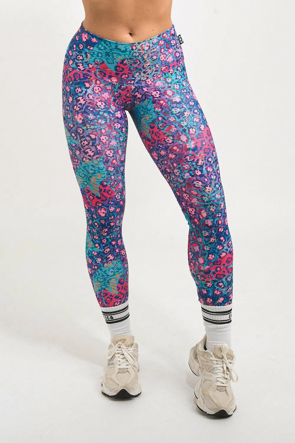 Performance High Waisted Leggings - Plant One On Me-Activewear-Exoticathletica