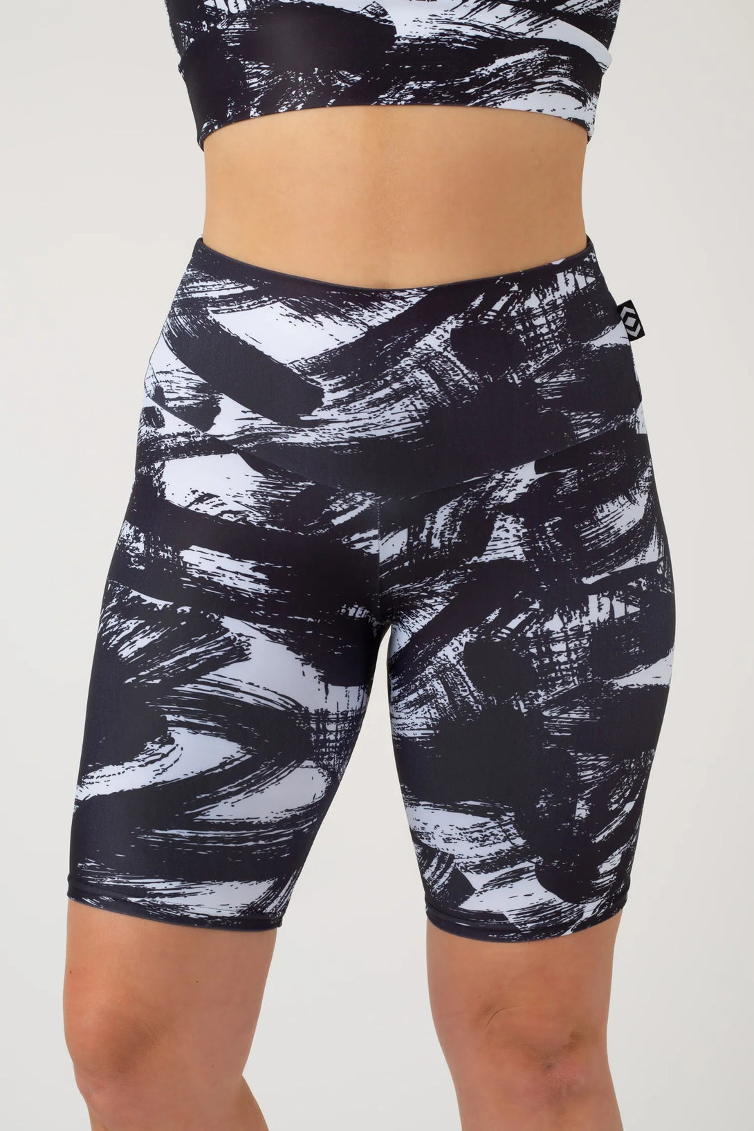 Performance High Waisted Long Shorts - Destruction-Activewear-Exoticathletica