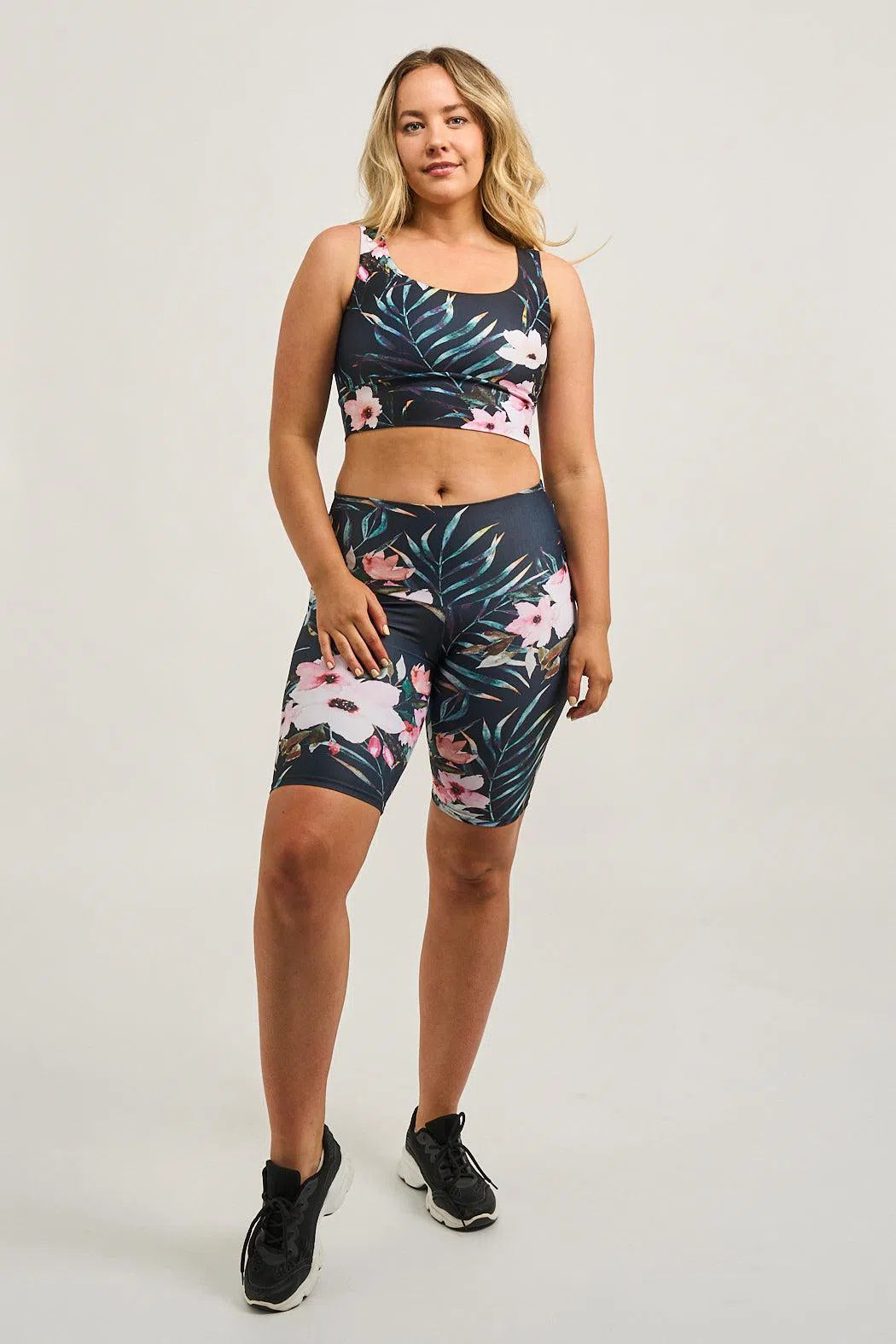 Performance High Waisted Long Shorts - Exotic At Heart-Activewear-Exoticathletica