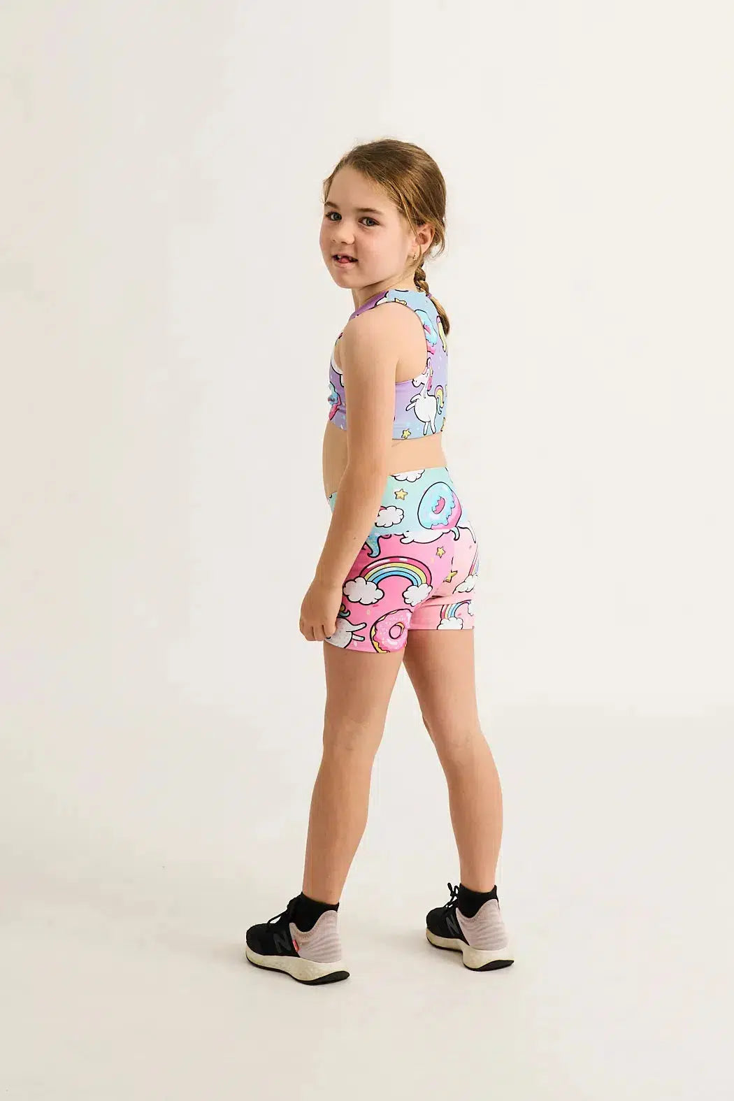 Performance Kids Booty Shorts - Unicorn-Activewear-Exoticathletica