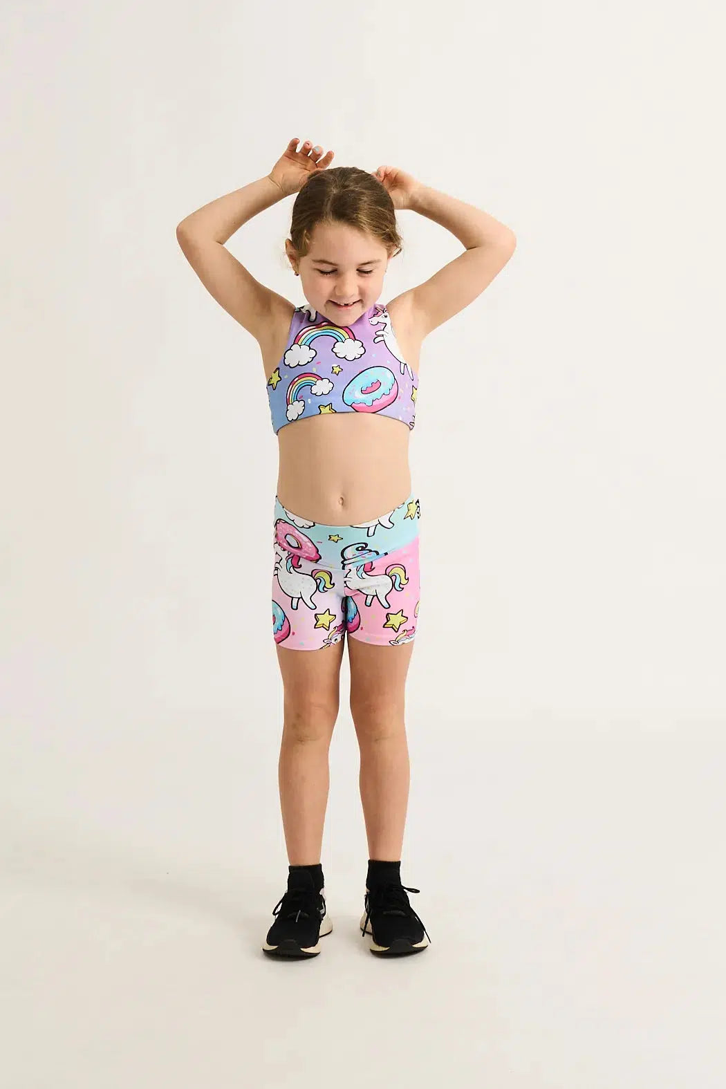 Performance Kids Booty Shorts - Unicorn-Activewear-Exoticathletica