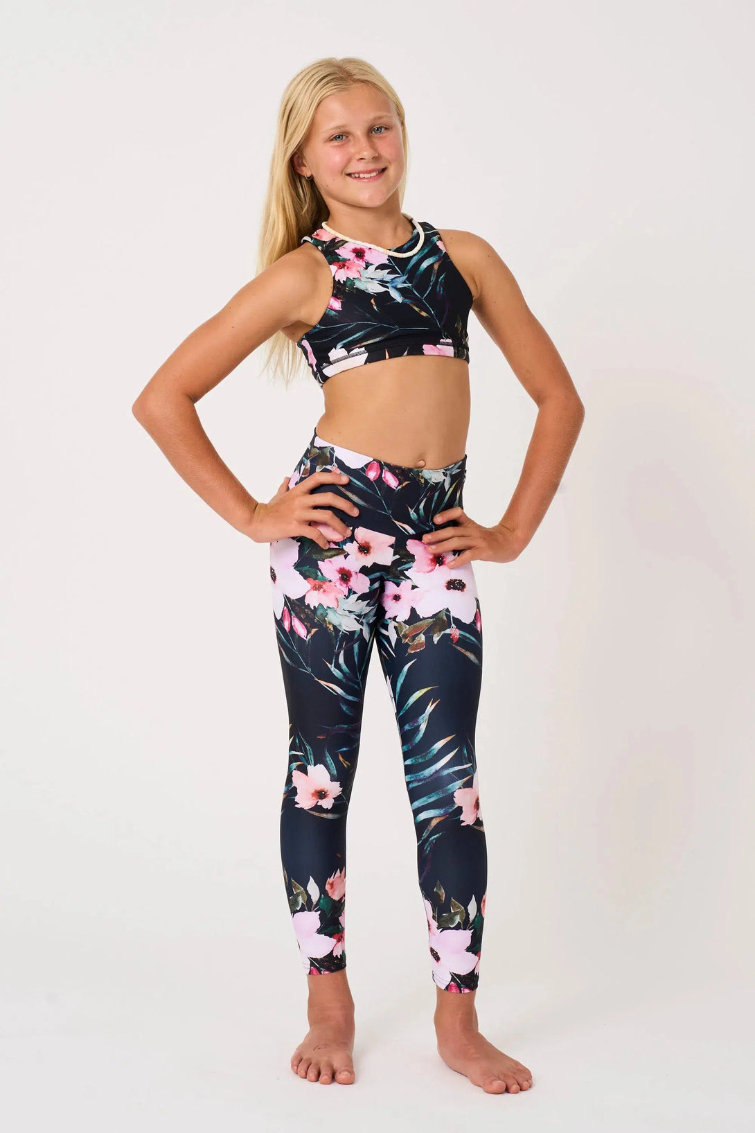 Performance Kids Crop Top - Exotic At Heart-Activewear-Exoticathletica