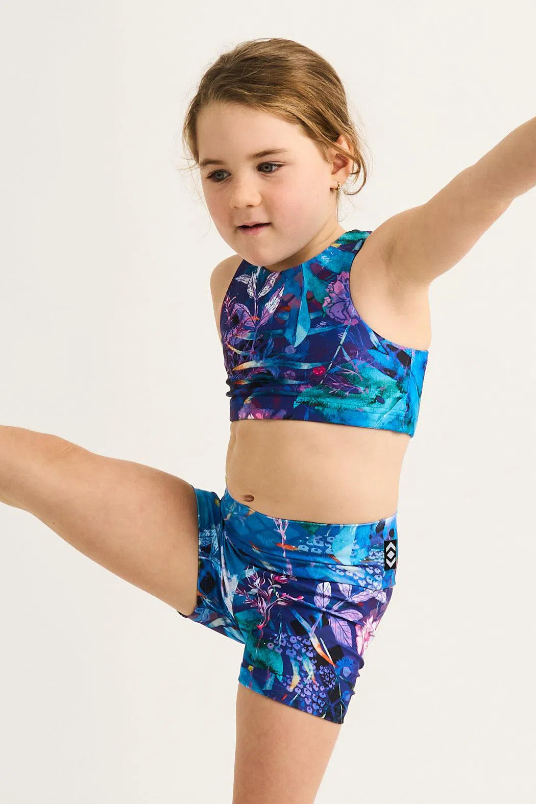 Performance Kids Crop Top - Mermaid Mafia-Activewear-Exoticathletica