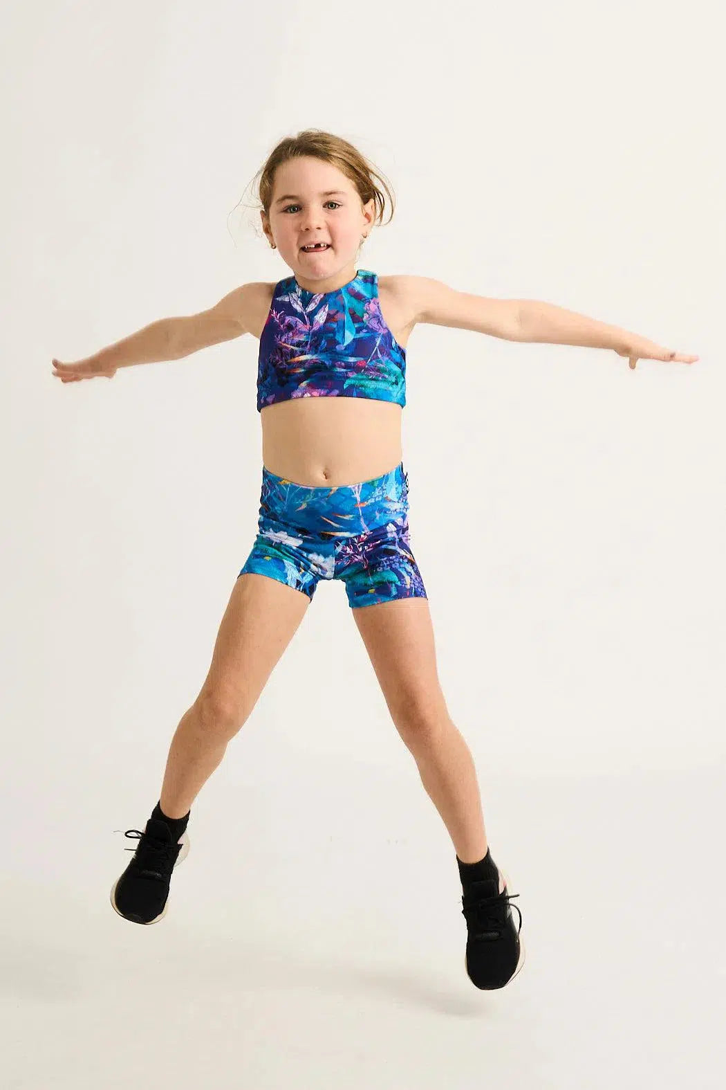 Performance Kids Crop Top - Mermaid Mafia-Activewear-Exoticathletica