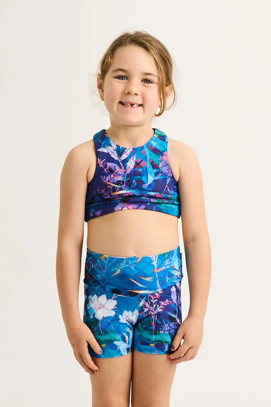 Performance Kids Crop Top - Mermaid Mafia-Activewear-Exoticathletica