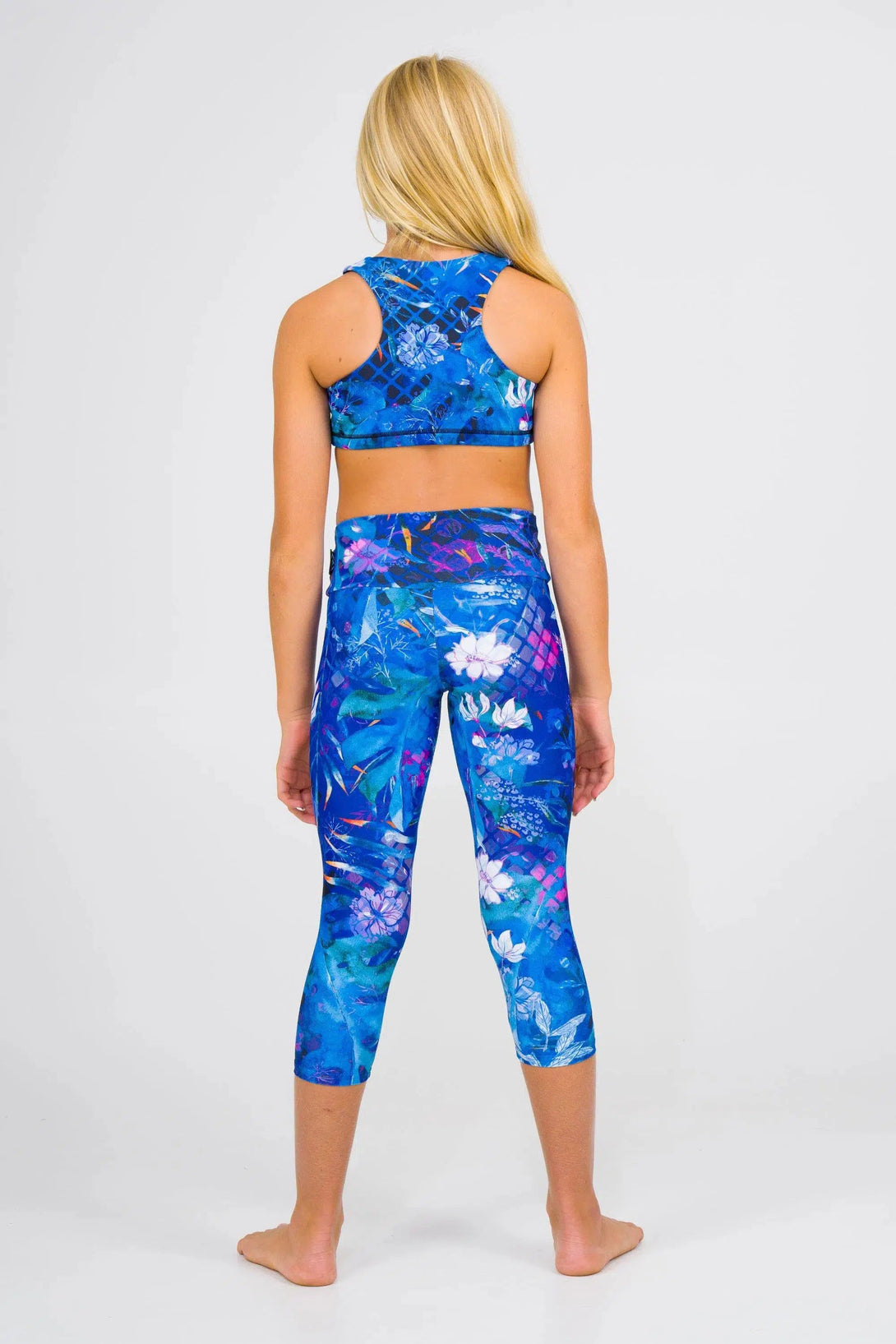 Performance Kids Crop Top - Mermaid Mafia-Activewear-Exoticathletica