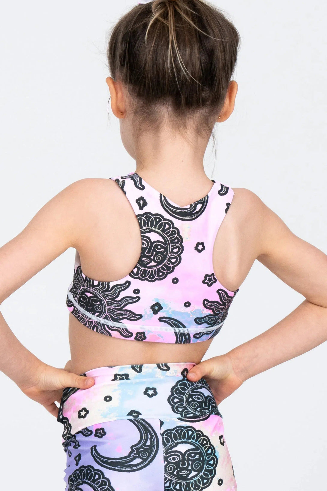 Performance Kids Crop Top - Solar Sister-Activewear-Exoticathletica