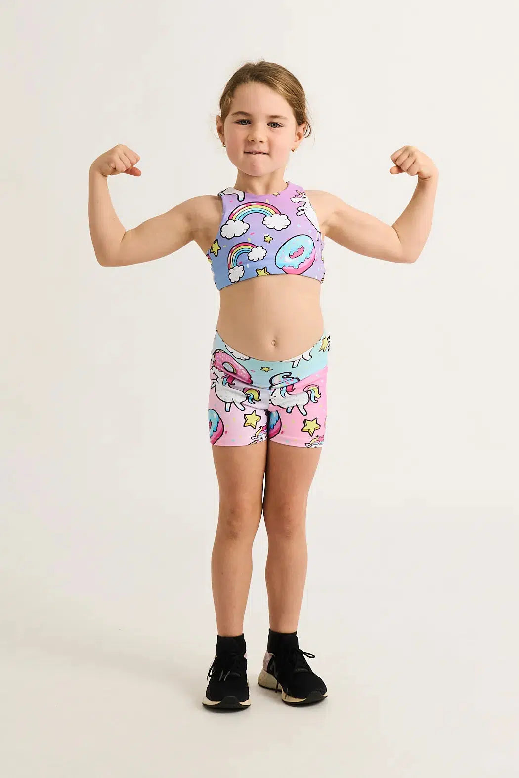 Performance Kids Crop Top - Unicorn-52681555-Activewear-Exoticathletica