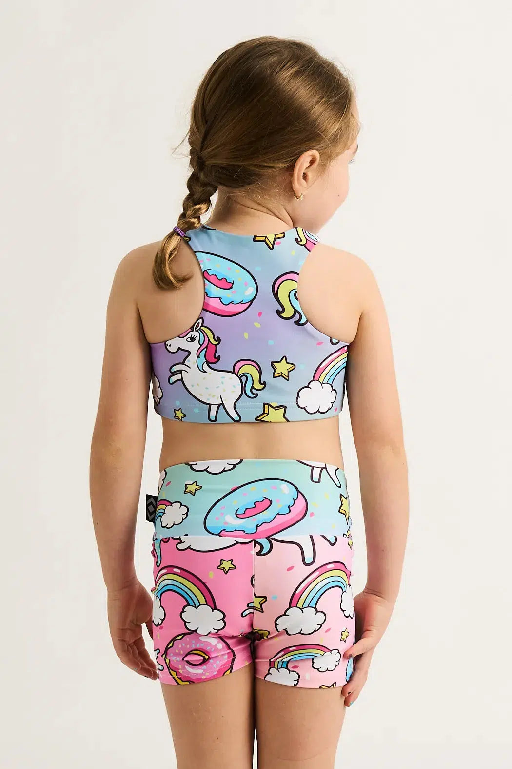 Performance Kids Crop Top - Unicorn-Activewear-Exoticathletica