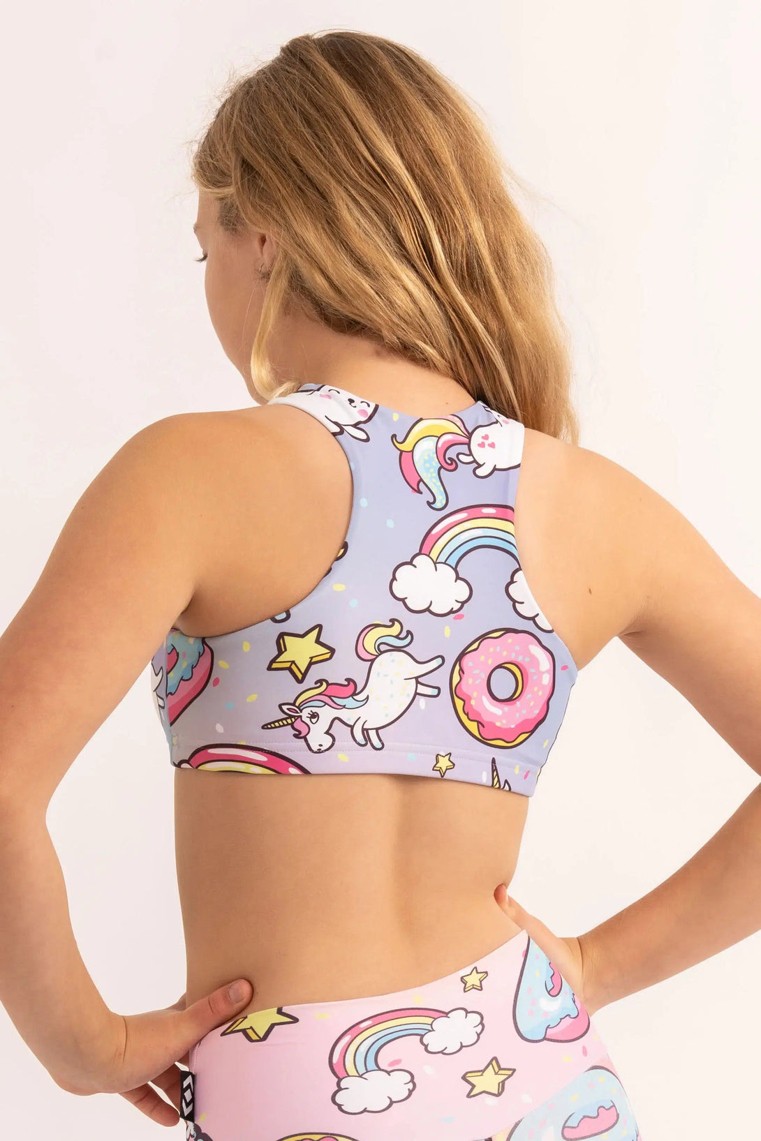 Performance Kids Crop Top - Unicorn-Activewear-Exoticathletica