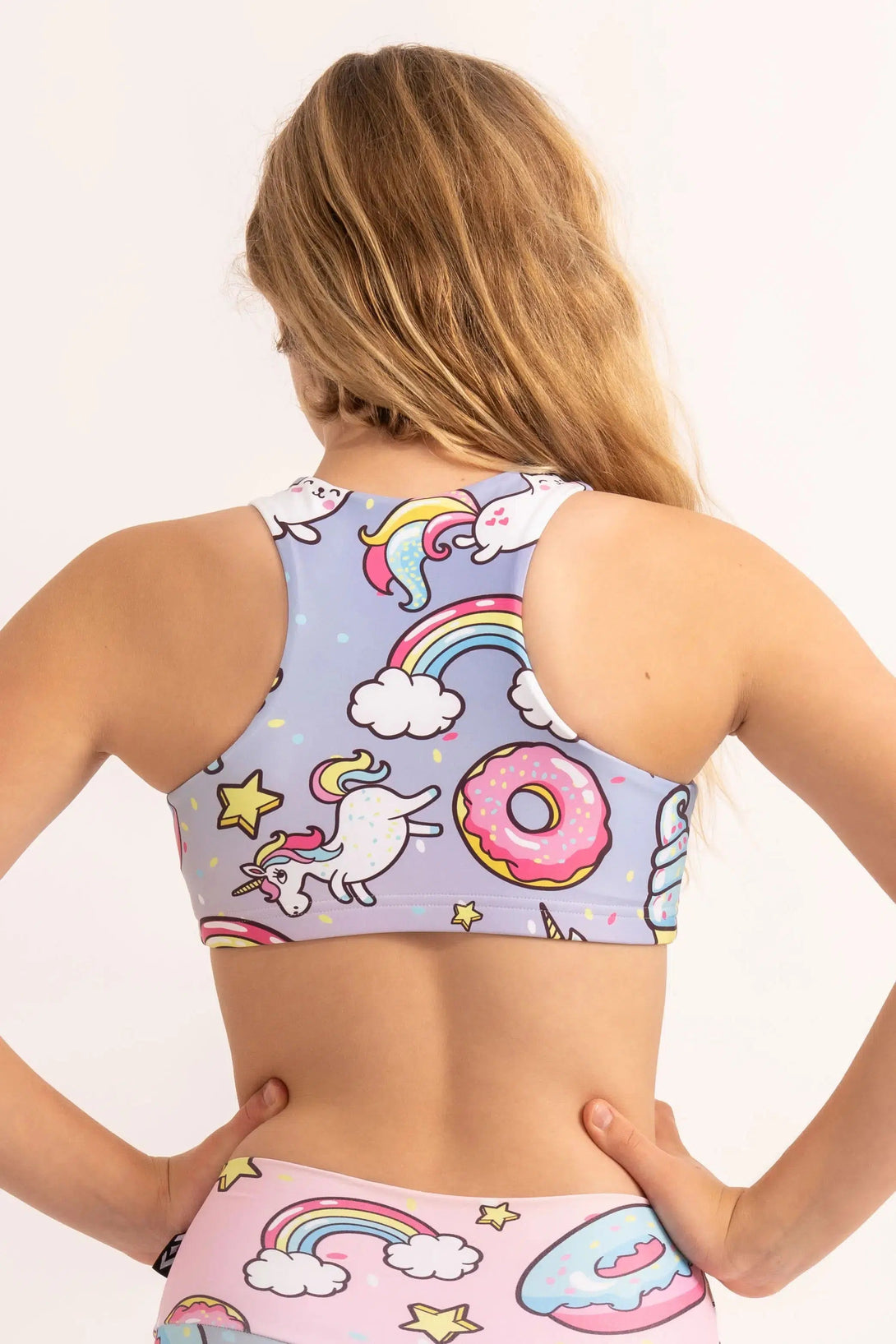 Performance Kids Crop Top - Unicorn-Activewear-Exoticathletica