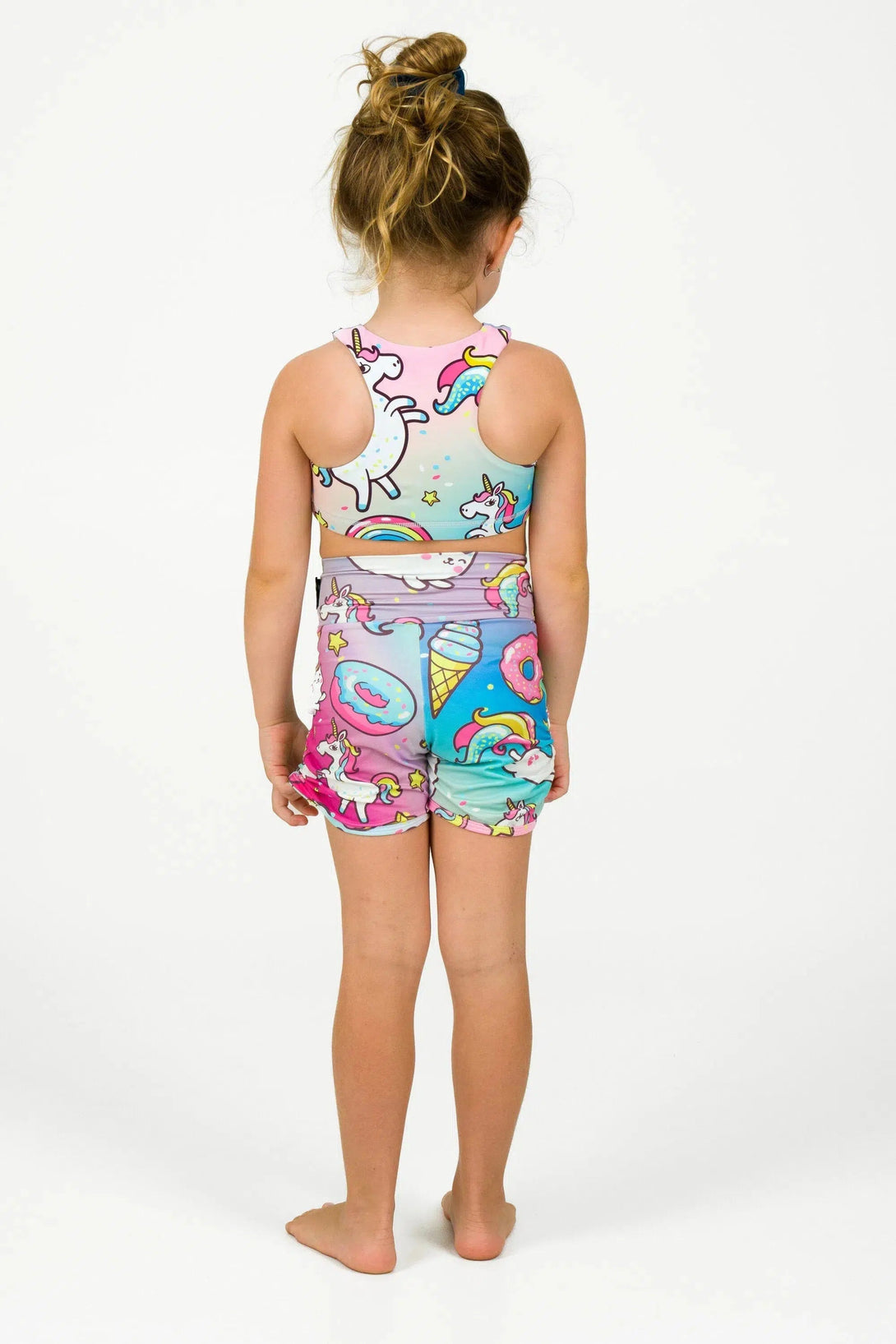 Performance Kids Crop Top - Unicorn-Activewear-Exoticathletica