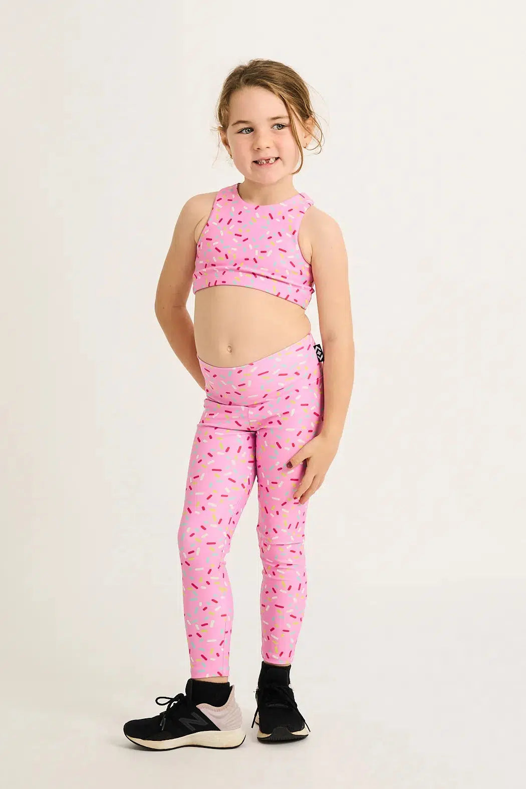 Performance Kids Leggings - Extra Sprinkles-9358328212980-Activewear-Exoticathletica