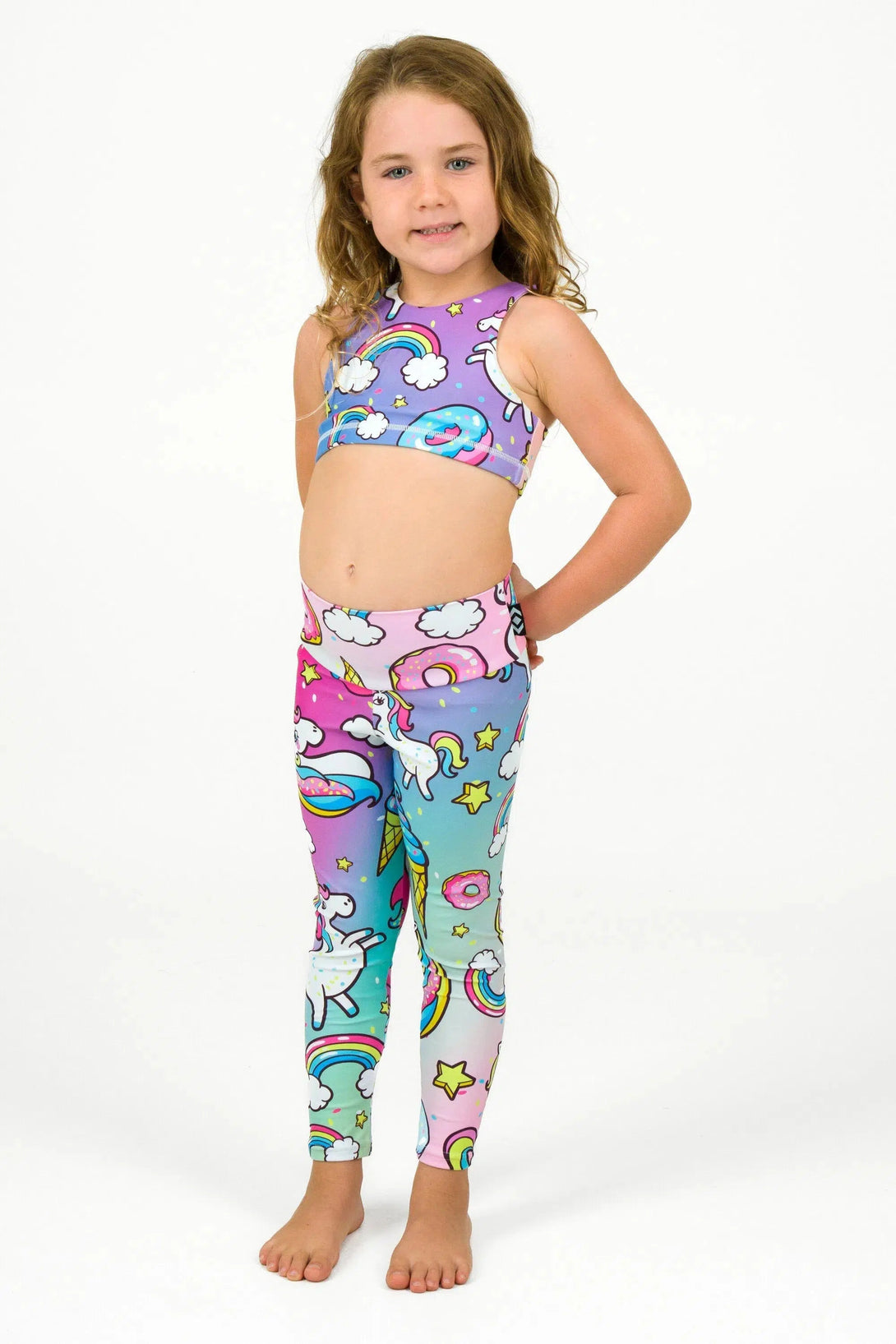 Performance Kids Leggings - Unicorn-Activewear-Exoticathletica