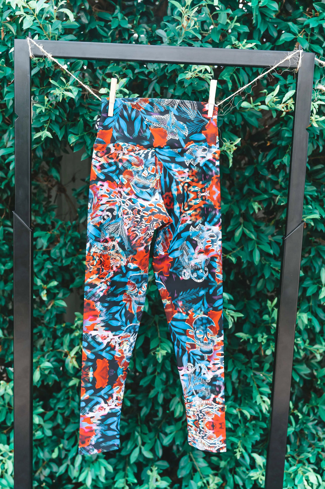 Performance Kids Leggings - Voodoo Glitch-Activewear-Exoticathletica