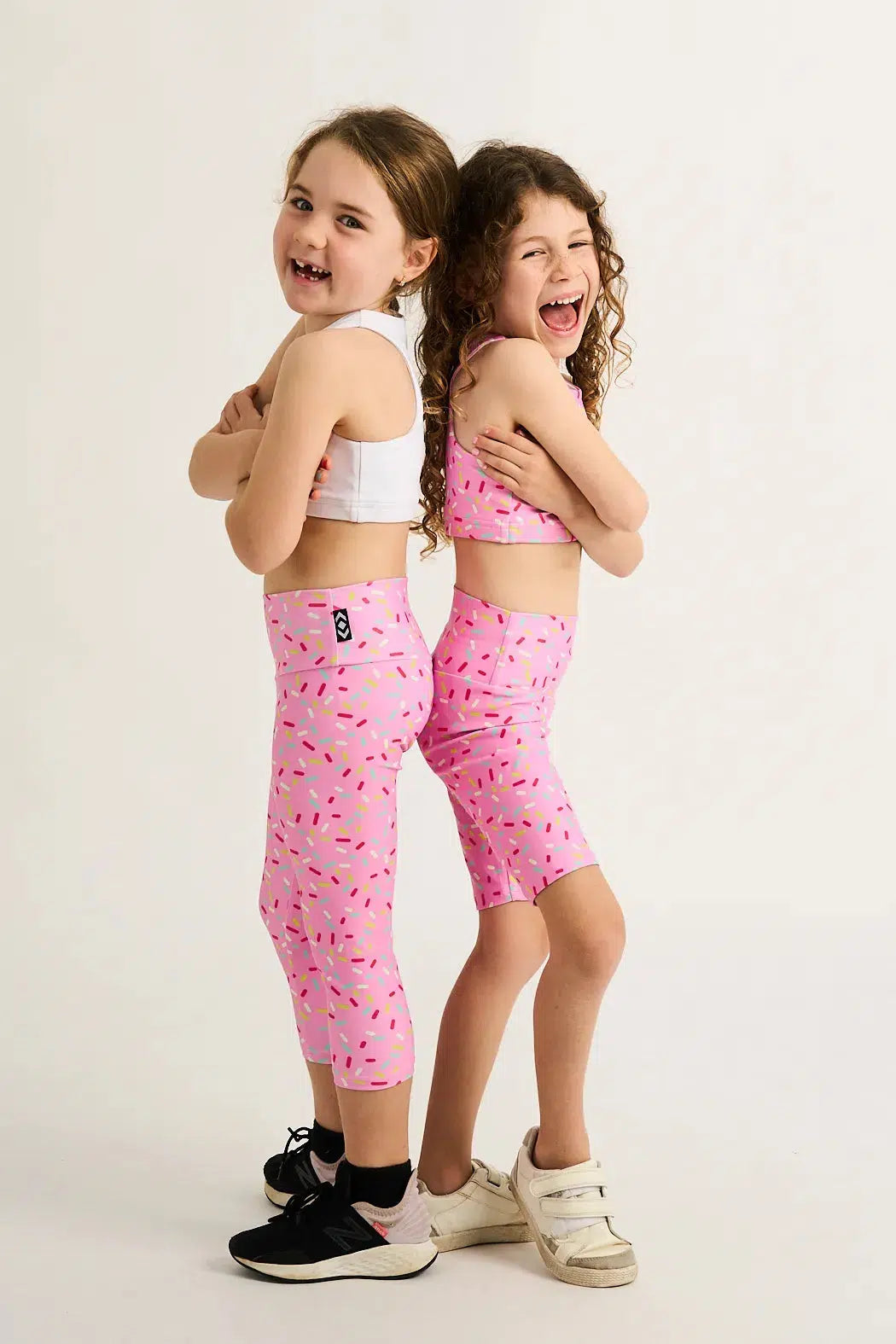 Performance Kids Long Shorts - Extra Sprinkles-Activewear-Exoticathletica