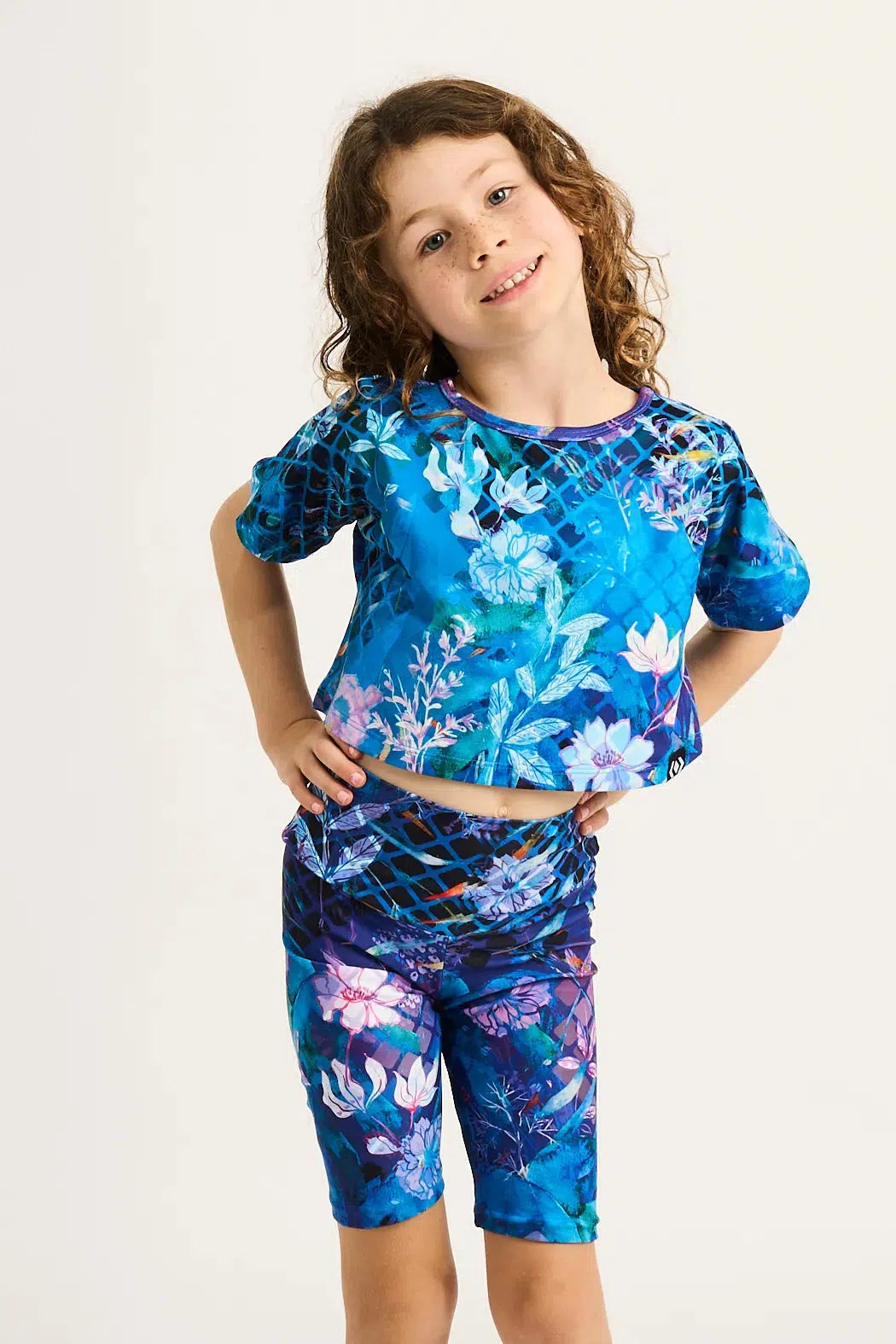 Performance Kids Long Shorts - Mermaid Mafia-9358328127628-Activewear-Exoticathletica