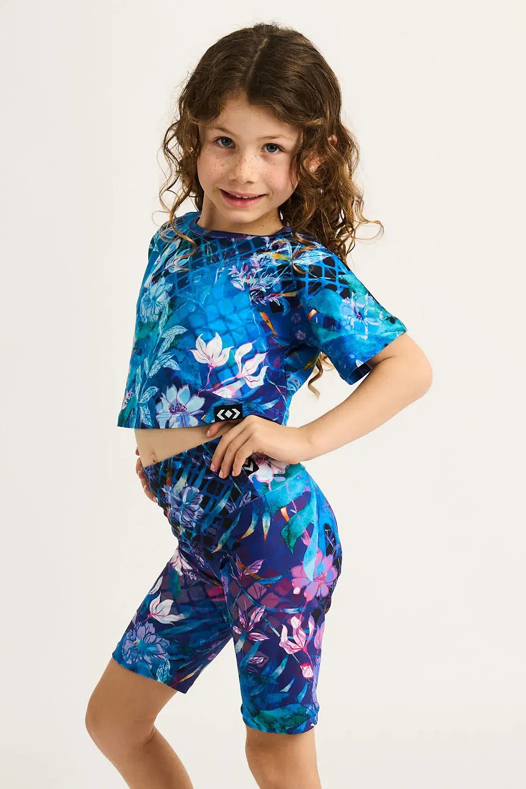 Performance Kids Long Shorts - Mermaid Mafia-Activewear-Exoticathletica