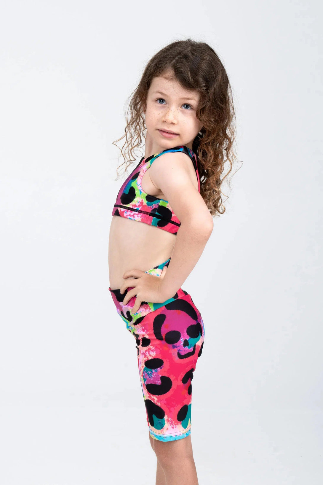 Performance Kids Long Shorts - Rave In The Grave-Activewear-Exoticathletica