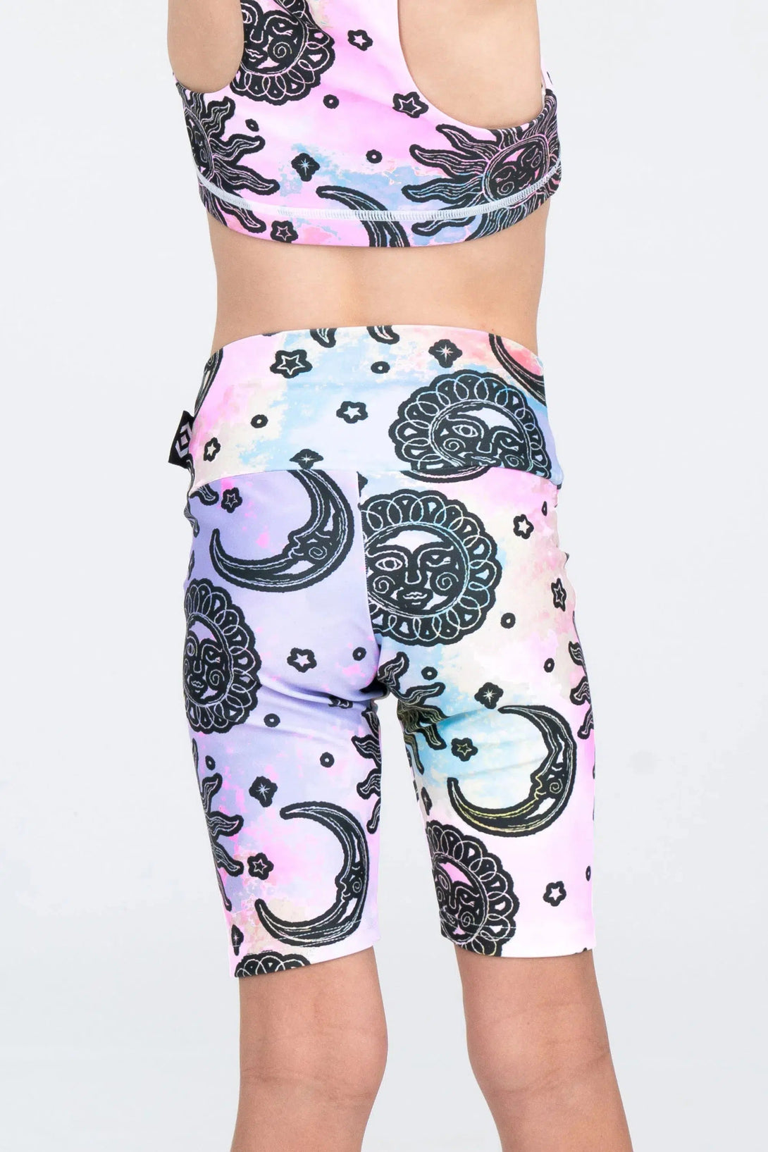 Performance Kids Long Shorts - Solar Sister-Activewear-Exoticathletica