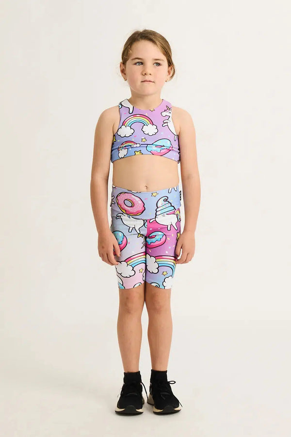 Performance Kids Long Shorts - Unicorn-9358328345725-Activewear-Exoticathletica