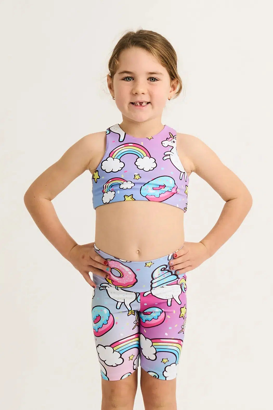 Performance Kids Long Shorts - Unicorn-Activewear-Exoticathletica