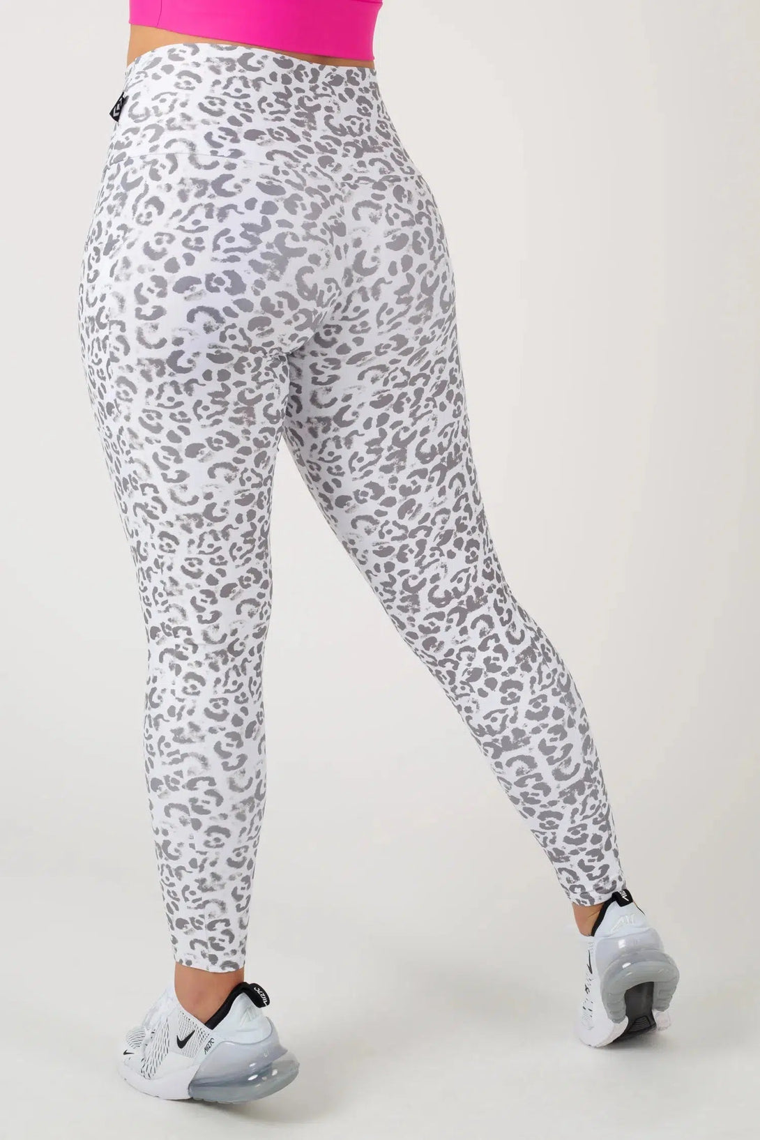 Performance Panel Pocket High Waisted Leggings - Snow Jag-Activewear-Exoticathletica