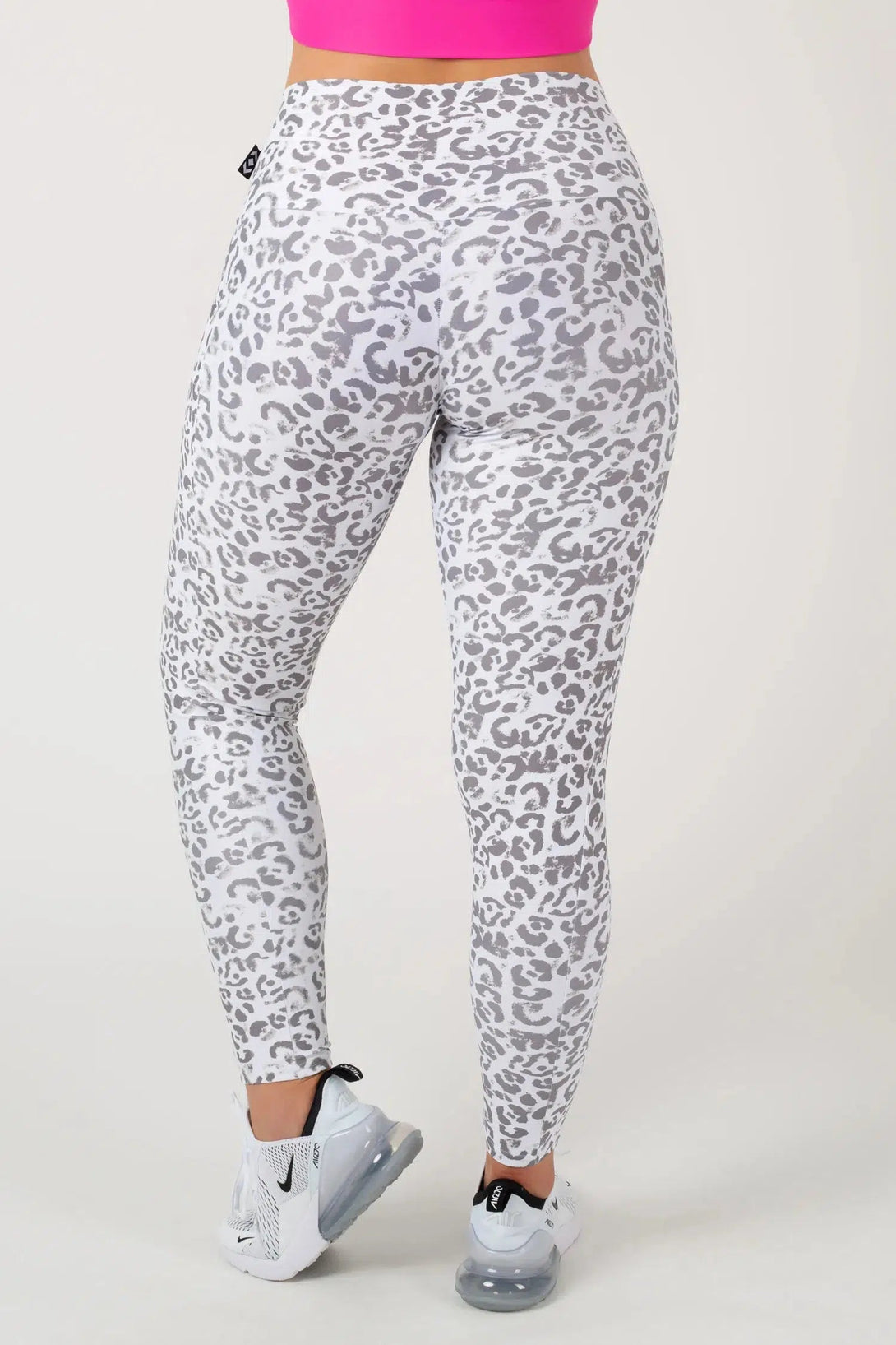 Performance Panel Pocket High Waisted Leggings - Snow Jag-Activewear-Exoticathletica