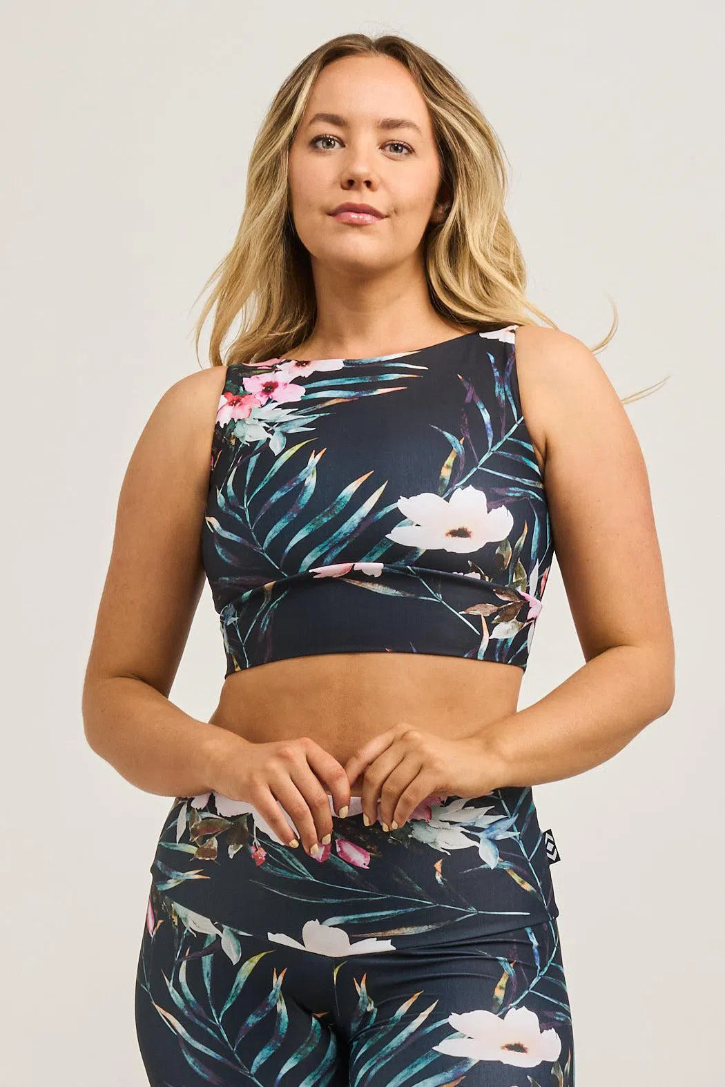 Performance Reversible Comfort Crop Top - Exotic At Heart-Activewear-Exoticathletica